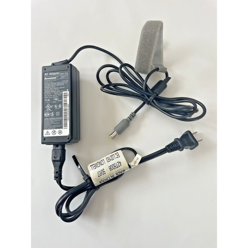 Lenovo 92P1156 90W AC Adapter Charger‎ Genuine OEM ThinkPad Laptop Power Supply